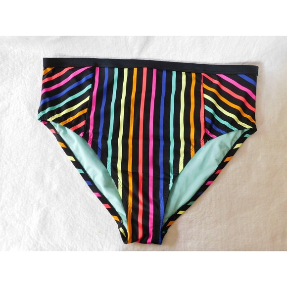 LYSA Swimsuit Women's Bottom High Waist Size 2X ( 22W-24W ) - Picture 1 of 11